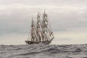 Training Ship Danmark Model Kit 1:75