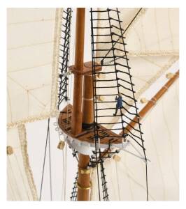 Segelschulschiff Juan Sebastián de Elcano Bausatz 1:140