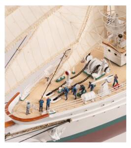 Segelschulschiff Juan Sebastián de Elcano Bausatz 1:140