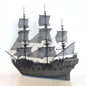 Caribbean Magic "Black Pearl" Bausatz 1:65