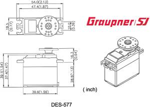 DES 577 BB 5.2kg Digital Servo