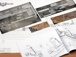 RMS Titanic RC Modell Bausatz 1:144