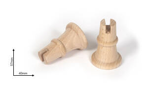 Modellstütze 57 mm