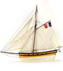 Corsair Cutter Le Renard 1:50 Model Ship Kit