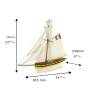 Corsair Cutter Le Renard 1:50 Model Ship Kit