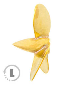 D-Type Propeller 3 Blatt  50mm M4 L spitz
