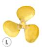 D-Type Propeller 3 Blatt  23.5mm M2 L spitz