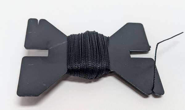 Rigging Thread Black 0.75mm