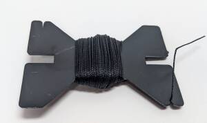 Rigging Thread Black 0.75mm