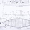 Bauplan Wikingerschiff Oseberg 1:50