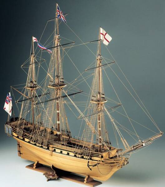 Frigate H.M.S. Unicorn Ship Model Kit 1:75