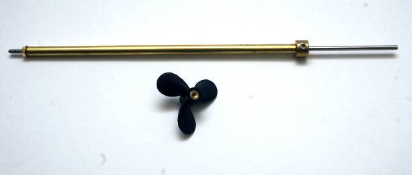 Schiffswellenanlage 110mm M2 mit Prop