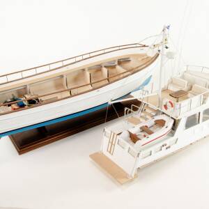 Grand Banks 46 Classic Rc Ship Model Kit 1:20