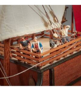 Figures Set Caravels and Galleon