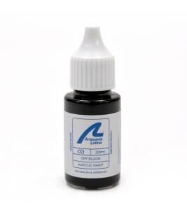 Water-based paint 20 ml - Off black