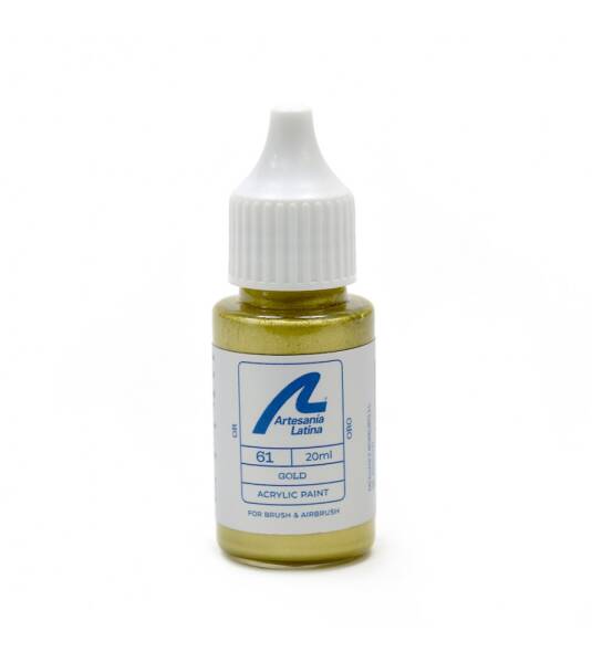 Water-based paint 20 ml - Gold