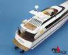 Mega Yacht San Diego Rc Ship Kit ABS 1:25