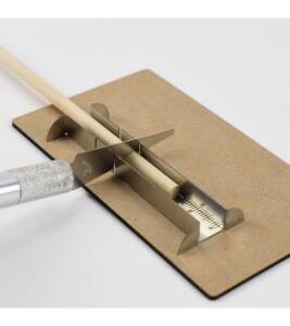 Micro Miter Box with Saws