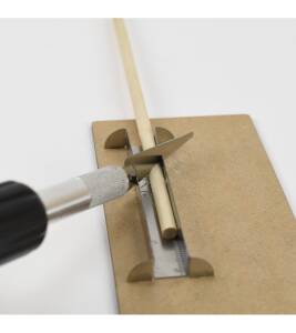 Micro Miter Box with Saws
