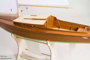 Classic Sailboat Bellissima Rc Model Kit