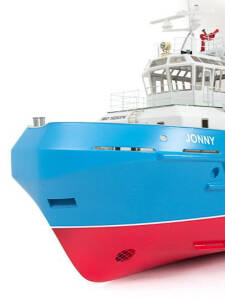 Harbor Tug Jonny GRP Hull Kit M 1:32