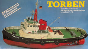 Torben Hafenschlepper RC Bausatz ABS Rumpf