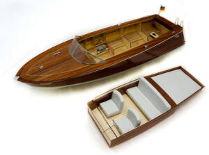 Princess Sport Boat Rc Model Kit 1:8