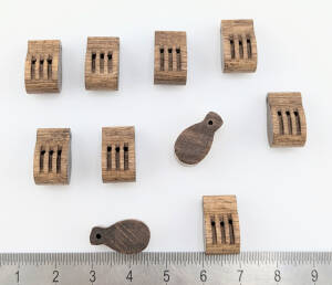 Violin Block triple 16mm