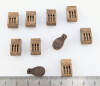 Violin Block triple 16mm