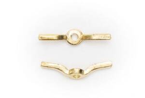 Cleat 21mm Brass
