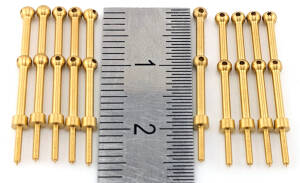 Relingstütze 20mm 2 Durchzüge