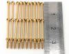 Brass stanchion 30 mm 2 holes