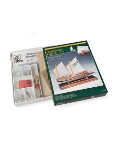 Schwedische Kanonenboot Modellschiff Bausatz 1:70