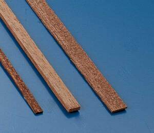 Mahogany Strip 1x7mm (10Stk)