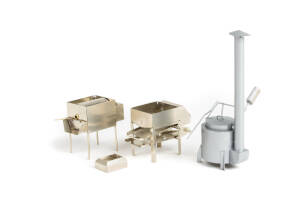 Fanggut Verarbeitung Bausatz