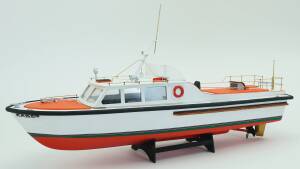 Motorboat Kadett RC model kit ABS 1:30