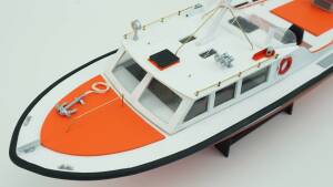 Motorboat Kadett RC model kit ABS 1:30