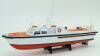 Motorboat Kadett RC model kit ABS 1:30