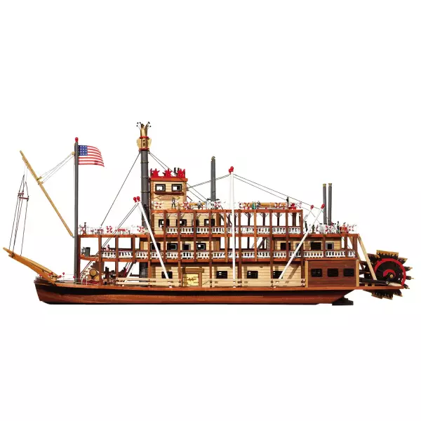 Paddle Wheeler Mississippi building Kit