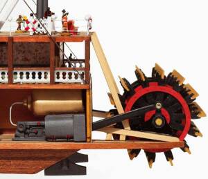 Paddle Wheeler Mississippi building Kit