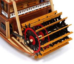 Paddle Wheeler Mississippi building Kit