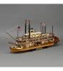 Dampfschiff King of Mississippi Modellschiff Baukasten 1:80 Holz