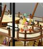 Dampfschiff King of Mississippi Modellschiff Baukasten 1:80 Holz