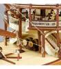 Dampfschiff King of Mississippi Modellschiff Baukasten 1:80 Holz