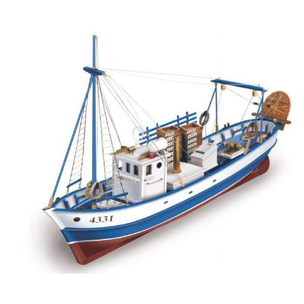 Schleppnetzfischer Mare Nostrum Schiffsmodell Bausatz 1:35
