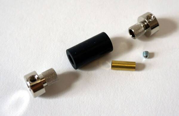 Schiffskupplung flexibel 3.2/4 auf 4mm