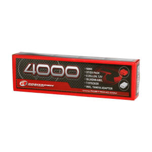 Stick Pack 6 Cell 7.2V 4000mAh
