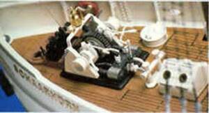 German Steamship Schaarhörn Ship Model Kit 1:35