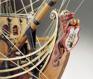 Frigate Wapen von Hamburg Ship Model Kit 1:50