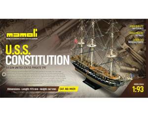 Fregatte U.S.S. Constitution Modellbausatz 1:93